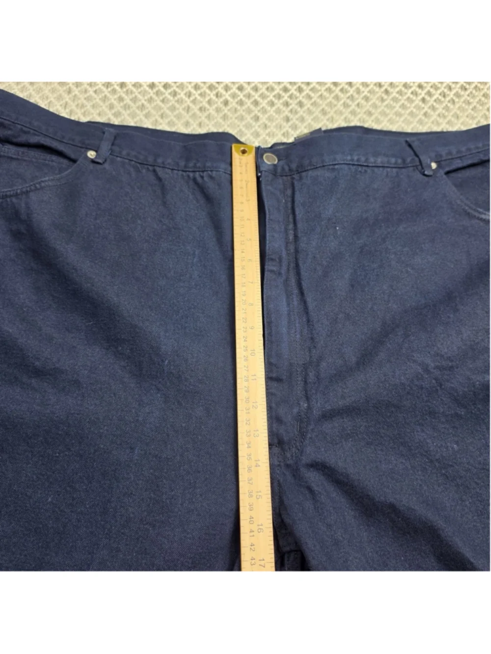 Urgent Gear Men’s Blue Jeans Size 58 Straight Leg 100% Cotton Made In Taiwan NWT